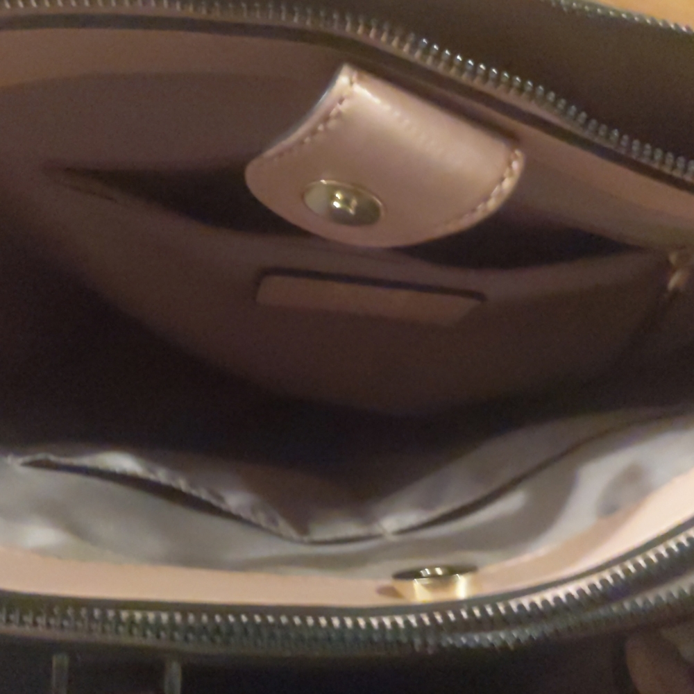 Anne Klein light pink Satchel - Picture 9 of 16